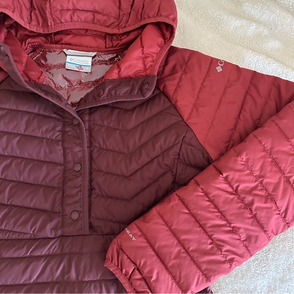 columbia women’s powder lite omni heat jacket small - Picture 3 of 6